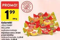 Intermarche Galaretki JOLLY BABY HELLENA wybrane rodzaje oferta