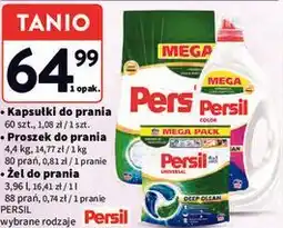 Intermarche Persil Kapsułki do prania • Proszek do prania • Żel do prania oferta