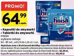 Intermarche Finish Kapsułki do zmywarki • Tabletki do zmywarki oferta