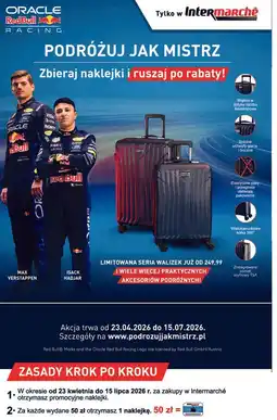 Intermarche Limitowana seria walizek Oracle Red Bull Racing oferta