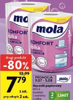 Intermarche Mola Komfort rolka Ręcznik papierowy oferta