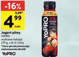 Intermarche Jogurt pitny YoPRO oferta