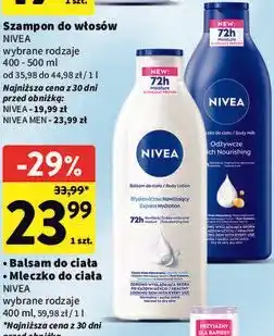 Intermarche Balsam do ciała / Mleczko do ciała NIVEA oferta