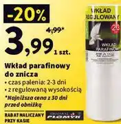 Intermarche Wkład parafinowy do znicza PŁOMYK oferta