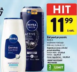 Intermarche Żel pod prysznic NIVEA oferta