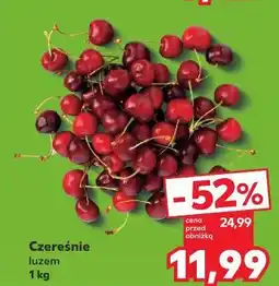 Kaufland Czereśnie luzem oferta