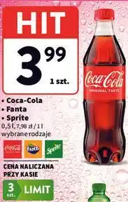 Intermarche Coca-Cola, Fanta, Sprite oferta