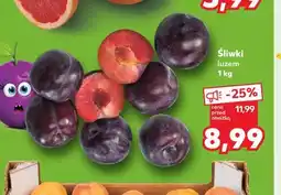Kaufland Śliwki luzem oferta