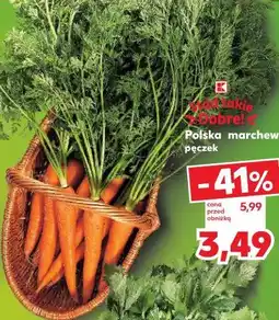 Kaufland Polska marchew pęczek oferta