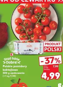 Kaufland Stąd takie Dobre! Polskie pomidory koktajlowe oferta