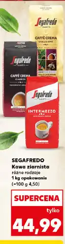 Kaufland Segafredo Kawa ziarnista oferta