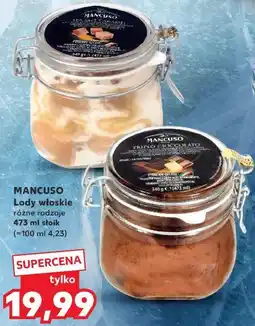 Kaufland Mancuso Lody włoskie oferta