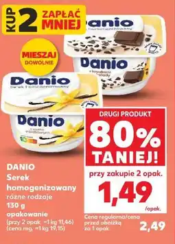 Kaufland Danio Serek homogenizowany oferta