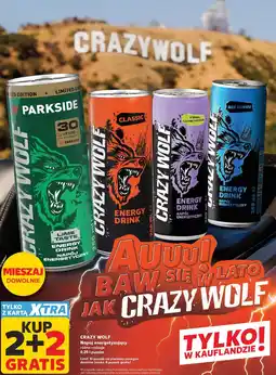 Kaufland Crazy Wolf Napój energetyzujący oferta