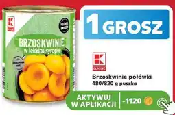 Kaufland K-Classic Brzoskwinie połówki oferta