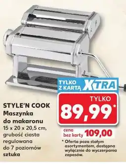 Kaufland Style'n Cook Maszynka do makaronu oferta