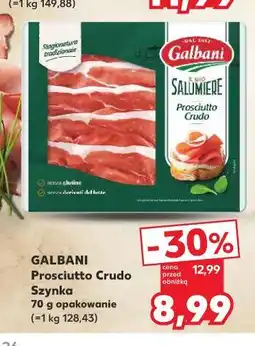 Kaufland Galbani Prosciutto Crudo Szynka oferta