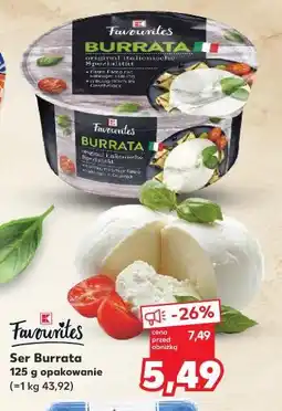 Kaufland K-Favourites Ser Burrata oferta