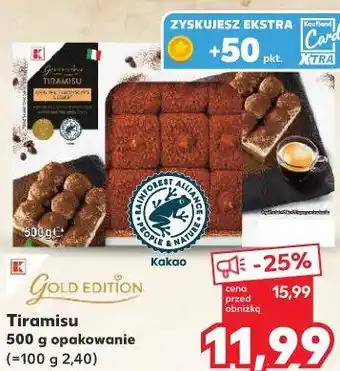 Kaufland Gold Edition Tiramisu oferta