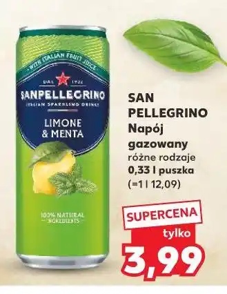 Kaufland San Pellegrino Napój gazowany oferta