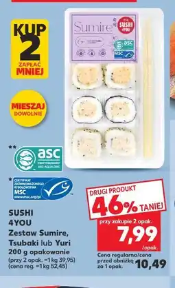 Kaufland SUSHI 4YOU Zestaw Sumire, Tsubaki lub Yuri oferta