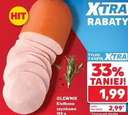 Kaufland Olewnik Kiełbasa szynkowa oferta