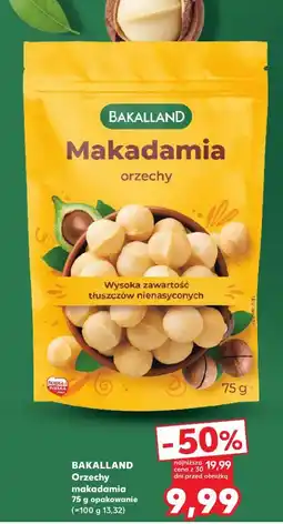 Kaufland BAKALLAND Orzechy makadamia oferta