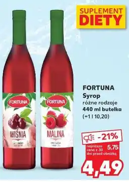 Kaufland Fortuna Syrop oferta