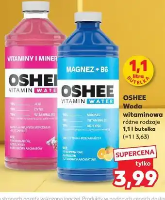 Kaufland Oshee Woda witaminowa oferta