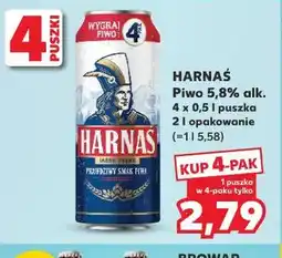 Kaufland Harnaś Piwo 5,8% alk oferta