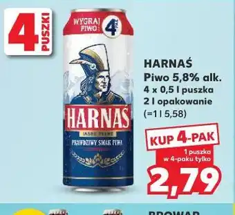 Kaufland Harnaś Piwo 5,8% alk oferta