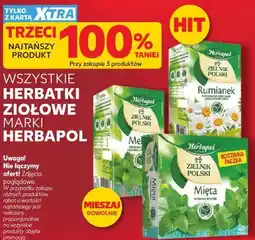 Kaufland WSZYSTKIE HERBATKI ZIOŁOWE MARKI HERBAPOL oferta