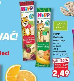Kaufland HIPP Batonik owocowy oferta