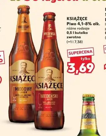 Kaufland Książęce Piwo 4,1-8% alk oferta