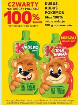 Kaufland Kubuś, Kubuś Pokemon Mus 100% oferta