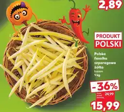 Kaufland Polska fasolka szparagowa żółta luzem oferta