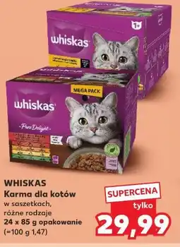 Kaufland Whiskas Karma dla kotów w saszetkach oferta