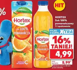 Kaufland Hortex Sok 100% pomarańczowy oferta