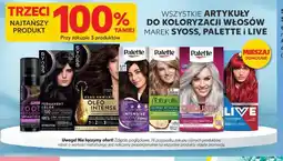 Kaufland Syoss, Palette, Live produkty do koloryzacji włosów oferta