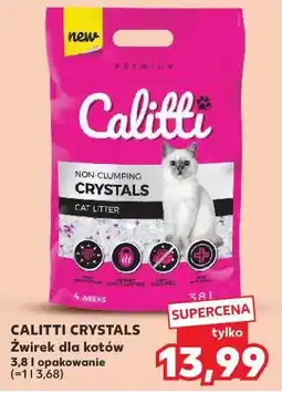 Kaufland Calitti Crystals Żwirek dla kotów oferta