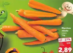 Kaufland Marchew młoda luzem oferta