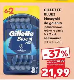 Kaufland Gillette Blue3 Maszynki do golenia jednorazowe oferta