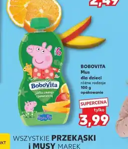 Kaufland Bobovita mus dla dzieci oferta