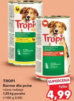 Kaufland Tropi Karma dla psów oferta