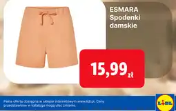Lidl ESMARA Spodenki damskie oferta