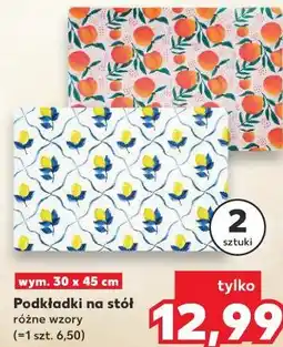 Kaufland Podkładki na stół oferta