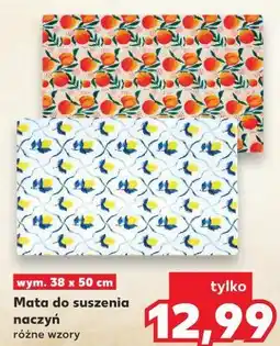 Kaufland Mata do suszenia naczyń oferta