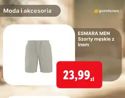 Lidl ESMARA Szorty męskie z lnem oferta