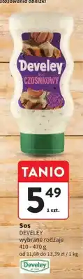 Intermarche Sos czosnkowy Develey oferta