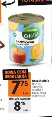 Intermarche Brzoskwinie połówki w syropie O La La! oferta